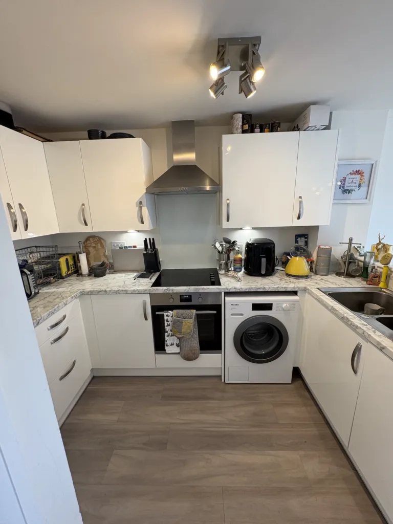 Rackheath kitchen after vinyl wrapping